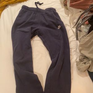 men’s navy nike sweatpants